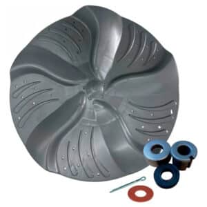 Kit Agitador Batedor Tanquinho Colormaq Lcs 14kg 16kg Cinza