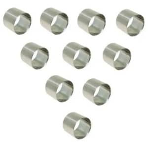 Kit 10 Bucha Reparo Inox Eixo Transmissão Universal 30mm