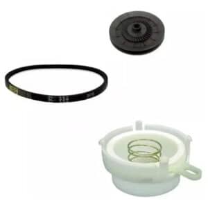 Kit Polia + Came E Correia V Lavadora Brastemp Bwc10