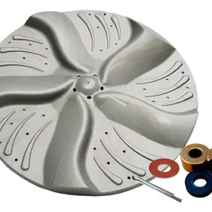 Agitador Cinza Para Tanquinho Colormaq 10kg 12kg Com Buchas Aquaturbo