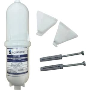 Refil Filtro Aquaturbo Para Purificador Soft Everest Branco