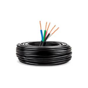 Cabo Comando Pp 5 Vias 1,5mm 18 Metros Preto