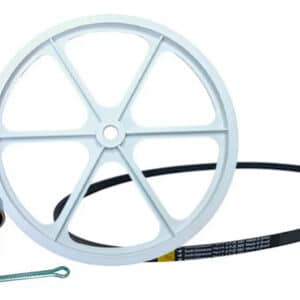 Kit Correia + Polia Colormaq Lcm 9/10/13/15kg + Kit Bucha