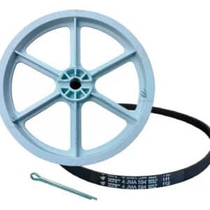 Kit Polia Colormaq 7kg Original + Correia 4 Jma594 + Cupilha