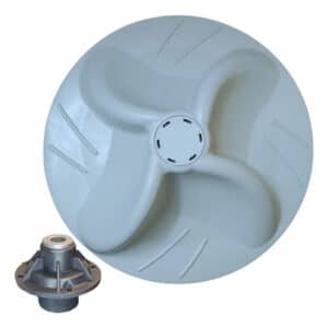 Agitador Batedor Tanquinho Newmaq 12kg 15kg Com Cubo Cinza