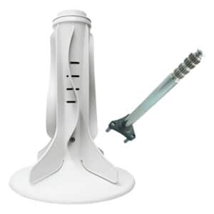 Kit Eixo Curto 3 Pinos + Agitador 8 Blades Brastemp Consul Branco