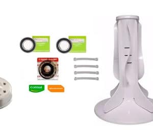 Kit Com Agitador Lavadora Consul Facilite 10kg Cwc10