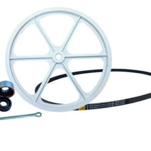 Kit Correia + Polia Colormaq Lcm 9/10/13/15kg + Kit Bucha