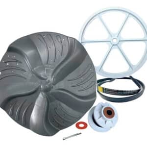 Agitador Batedor Colormaq Lcb Lcs 14 16kg+cubo+polia+correia Prata