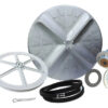 Agitador Colormaq Lcm 6.4 Kg Completo Com Cubo Polia Correia Cinza 500