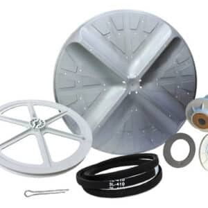 Agitador Colormaq Lcm 6.4 Kg Completo Com Cubo Polia Correia Cinza 500