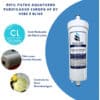 Refil Aquaturbo Purificador Europa By Hebe Branco
