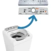 Suporte Console E Adesivo Lavadora Brastemp Bwl09