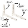 Suporte Condensadora Molduflex Fibra 7.000-18.000 Btus 450mm