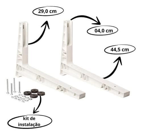 Suporte Condensadora Molduflex Fibra 7.000-18.000 Btus 450mm