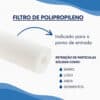 Filtro De Água Aquaturbo Para Máquina De Lavar Com Refil Fumê
