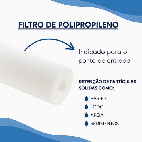 Filtro De Água Aquaturbo Para Máquina De Lavar Com Refil Fumê
