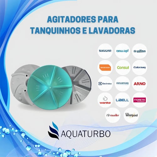 Agitador Tanquinho Suggar Lavamax Lavamatic Eco 15kg Bucha Bronze