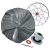 Kit Agitador Tanquinho Colormaq Lcs 14kg 20kg Cubo E Polia Cinza