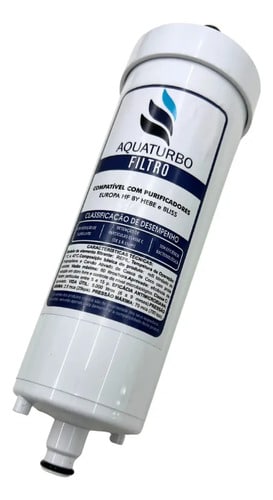 Refil Aquaturbo Purificador Europa By Hebe Branco