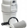 Filtro De Água Aquaturbo Carbon Block Remove Cloro Cozinha Branco