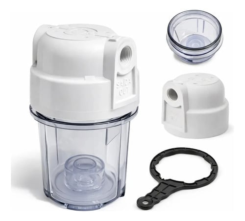 Filtro De Água Aquaturbo Para Máquina De Lavar Com Refil Fumê