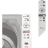 Adesivo Painel Decorativo Lavadora Brastemp Bwc11 W10625296