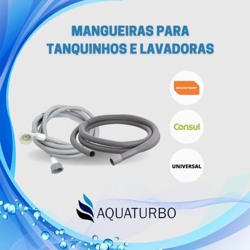 Mangueira Para Saída De Àgua Da Lavadora Electrolux 2 Metros
