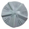 Batedor Agitador Polia Tanquinho Newmaq 12kg 14kg 16kg 20,5k Cinza