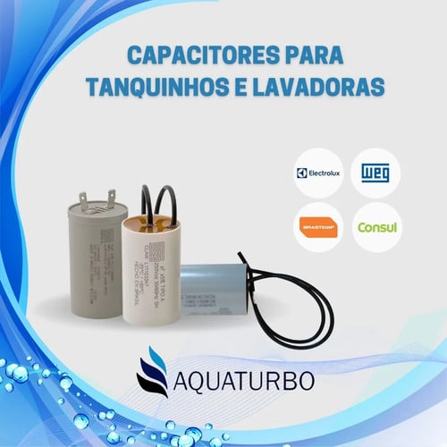 Capacitor De Partida 40uf 250v Weg Terminal Novo