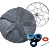 Agitador Batedor Colormaq Lcb Lcs 10/12kg E Kit Bucha Polia Cinza