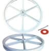 Kit Agitador Batedor Tanquinho Colormaq Lcs 10-12kg V2 Origi Cinza