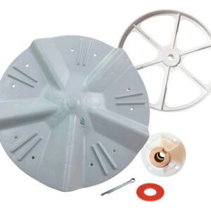 Batedor Agitador Polia Tanquinho Newmaq 12kg 14kg 16kg 20,5k Cinza