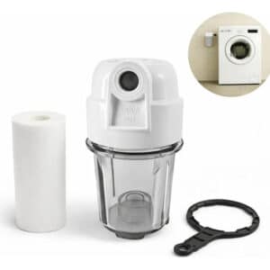 Filtro De Água Aquaturbo Para Máquina De Lavar Com Refil Fumê