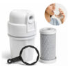 Filtro De Água Aquaturbo Carbon Block Remove Cloro Cozinha Branco