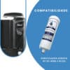 Refil Aquaturbo Purificador Europa By Hebe Branco