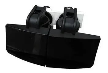 Par De Torneira Preta Para Bebedouro/purificador Colormaq V2 2826196