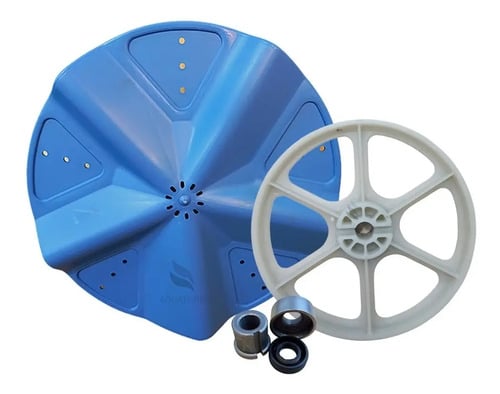 Batedor Agitador Polia Buchas Tanquinho Newmaq 10kg 12kg