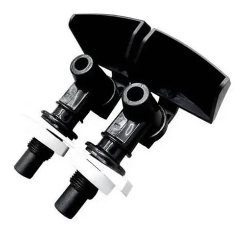 Par De Torneira Preta Para Bebedouro/purificador Colormaq V2 2826196