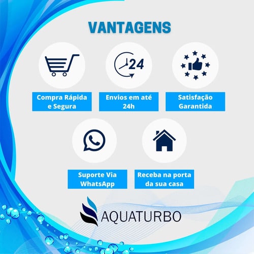 Bomba De Agua Criação Peixe Em Caixa D Água 127v Com Cabo 127v