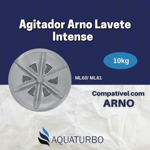 Agitador Cubo Correia Polia Tanquinho Arno Intense 10 Kgml60