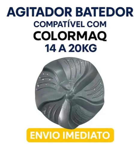 Kit Agitador Colormaq Lcs 14kg 16kg 20kg + Bucha Bronze