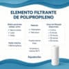 Filtro De Água Aquaturbo Para Máquina De Lavar Com Refil Fumê