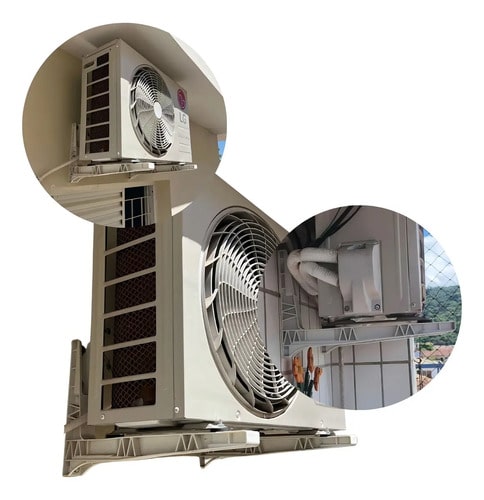 Suporte Condensadora Molduflex Fibra 7.000-18.000 Btus 450mm