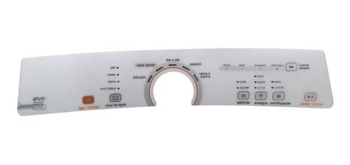 Painel Adesivo Membrana Lavadora Brastemp Bwg11 Ab