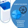 Agitador Tanquinho Newmaq 3kg Super Compacta