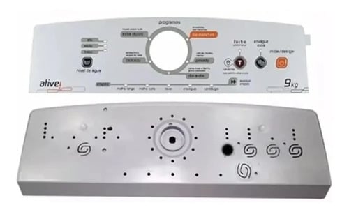 Suporte Console E Adesivo Lavadora Brastemp Bwl09