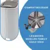 Agitador Tanquinho Lavadora Mueller Family / Agile Complet