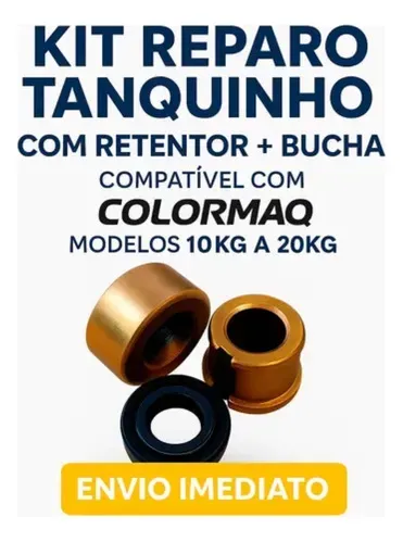 Agitador Tanquinho Colormaq Completo Lcb 10kg 12kg C/ Buchas Cinza