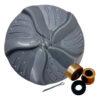 Kit Agitador Colormaq Lcb 10kg 12kg + Bucha Bronze